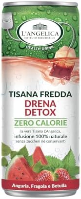  Tisana Drena Detox L'ANGELICA 240ml per Adulti
| Tisana Drena Detox L'ANGELICA 240ml per Purificazione Sangue
| Tisana 