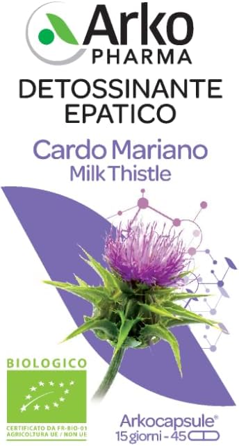  **Organic Milk Thistle 130 CPS per Giornata per I Nadatori**
| **Organic Milk Thistle 130 CPS per Gli Sportivi Avvenuti
