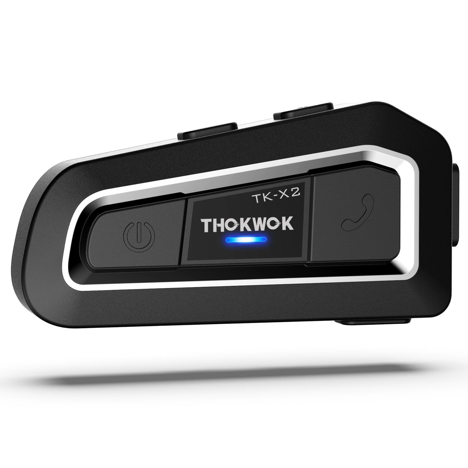  Bluetooth Motorcyclista Intercom TK-X2 per Casco da Motociclo, Per 3 Motocicлистi, Con Sostegno Stereofonico Hi-Fi e Ra