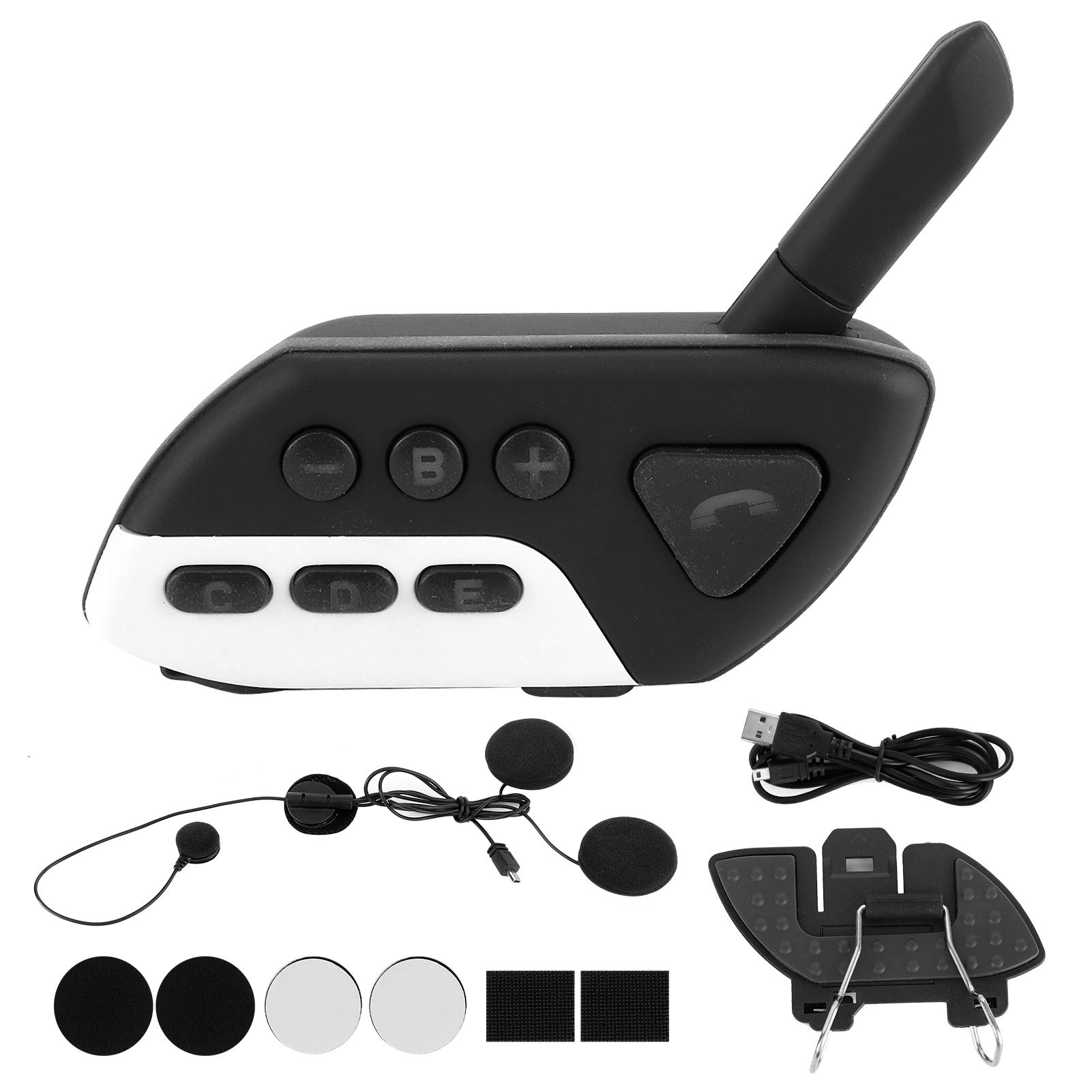  Auricolare Bluetooth per Moto M7, Interfono per Casco Moto per Sportivi, Adatto per Motoristi 
| Auricolare Bluetooth p